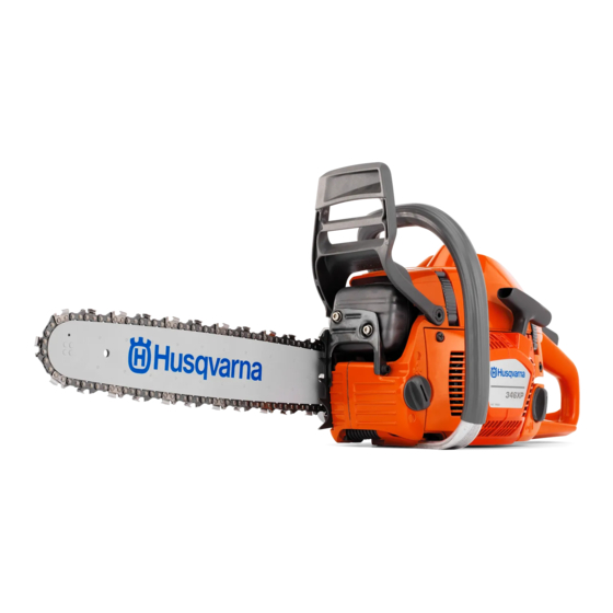 Husqvarna 345e TrioBrake Manuel D'utilisation