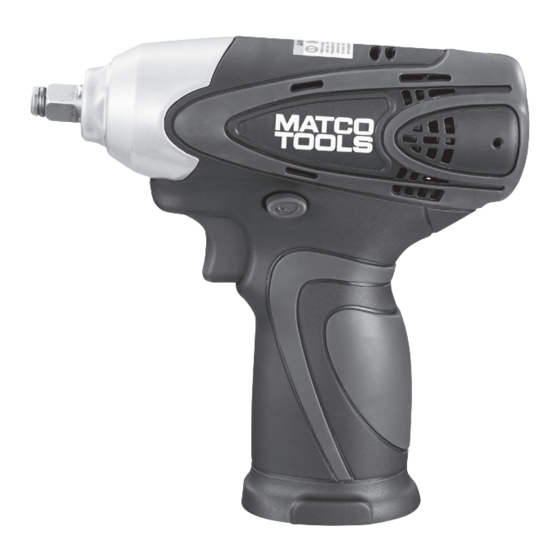 Matco Tools MCL1638IW Instructions De Fonctionnement