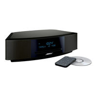 Bose Wave Music System IV Notice D'utilisation