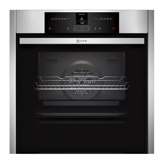 NEFF B55CR22 0 Serie Manuel D'utilisation Et Notice D'installation