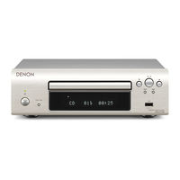 Denon DCD-F109 Manuel De L'utilisateur