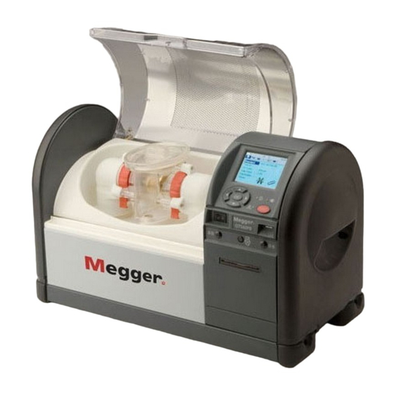 Megger OTS60PB Manuel De L'utilisateur