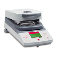 OHAUS MB35 Guide D'utilisateur