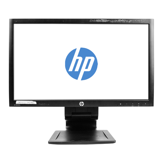 HP ZR2330w Guide De L'utilisateur