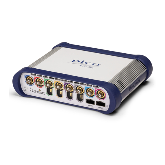 pico Technology PicoScope 6000E Série Guide De Démarrage Rapide