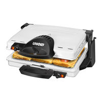 Unold CONTACT-GRILL PLUS 58590 Notice D'utilisation