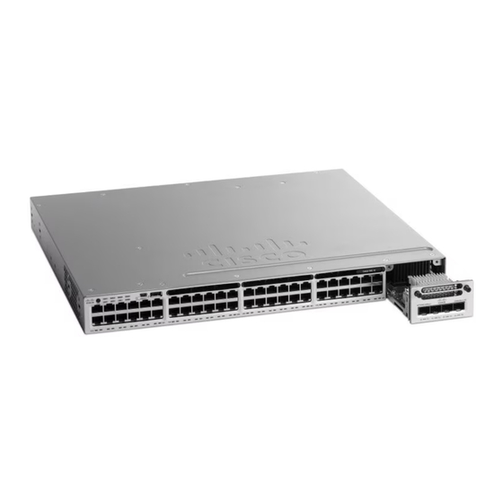 Cisco Catalyst 3650 Guide De Démarrage Rapide