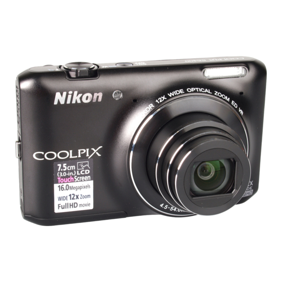 Nikon Coolpix S6400 Manuel De Référence