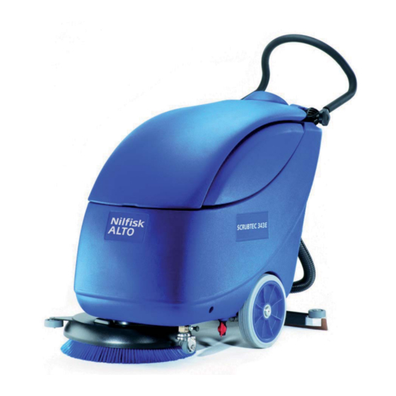 Nilfisk ALTO SCRUBTEC 343E Manuel D'utilisation