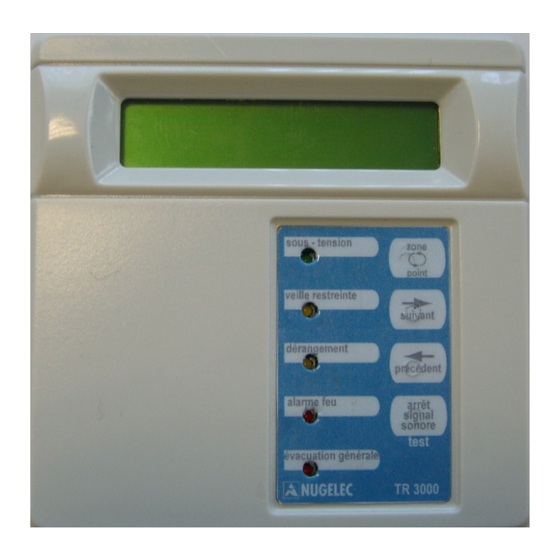 COOPER Safety TR3000 Notice D'utilisation
