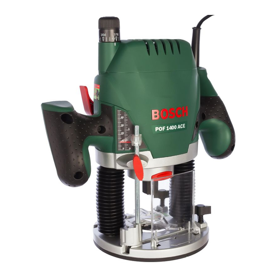 Bosch POF 1200 AE Notice Originale