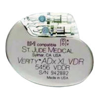 St.Jude Medical Verity 5456 Manuel D'utilisation