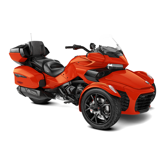 BRP cam-am SPYDER F3 2019 Guide Du Conducteur