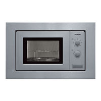 Siemens HF12G560 Mode D'emploi