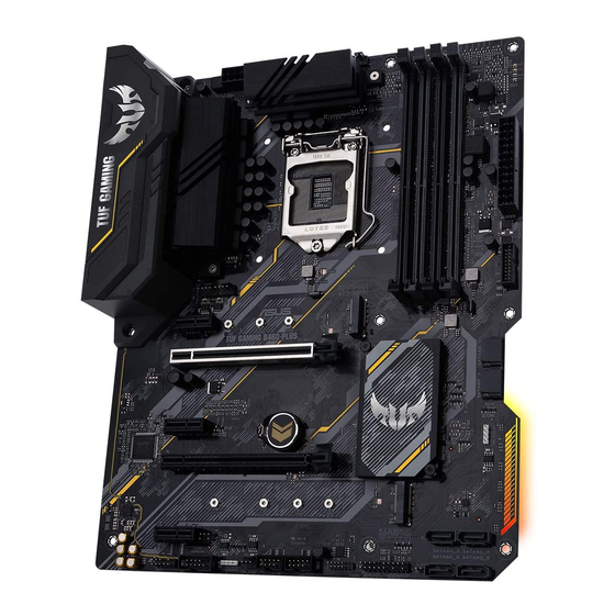 Asus TUF GAMING B460-PLUS Mode D'emploi