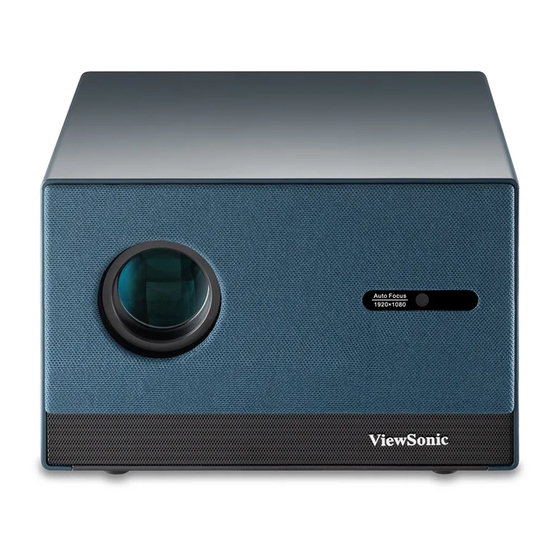 ViewSonic LX60HDE Manuel Utilisateur