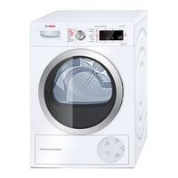 Bosch WTW85540CH Notice D'utilisation Et D'installation