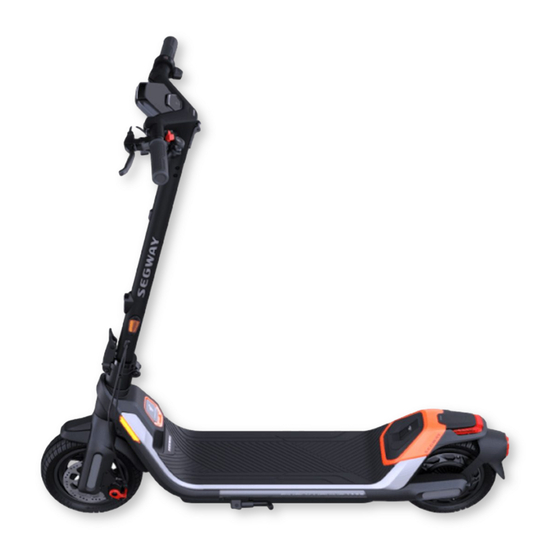 Segway KickScooter P65 Manuel