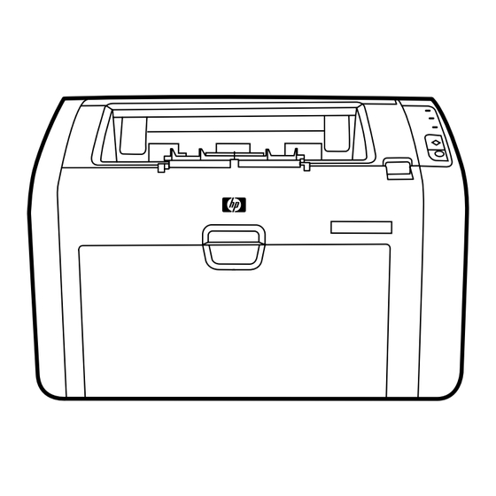 HP LaserJet 1022 Guide D'utilisation