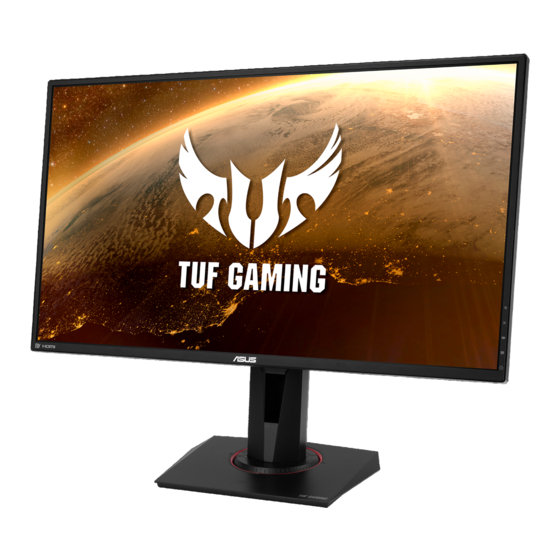 Asus TUF GAMING VG27A Serie Guide De L'utilisateur