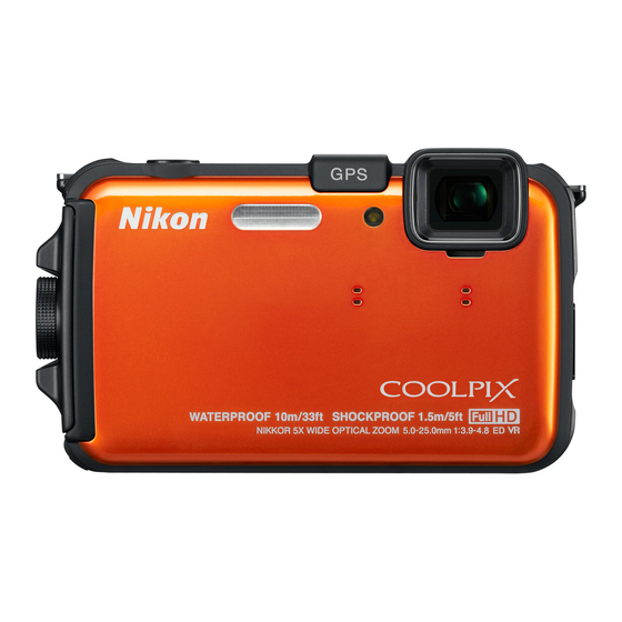 Nikon COOLPIX AW100 Manuel De Référence