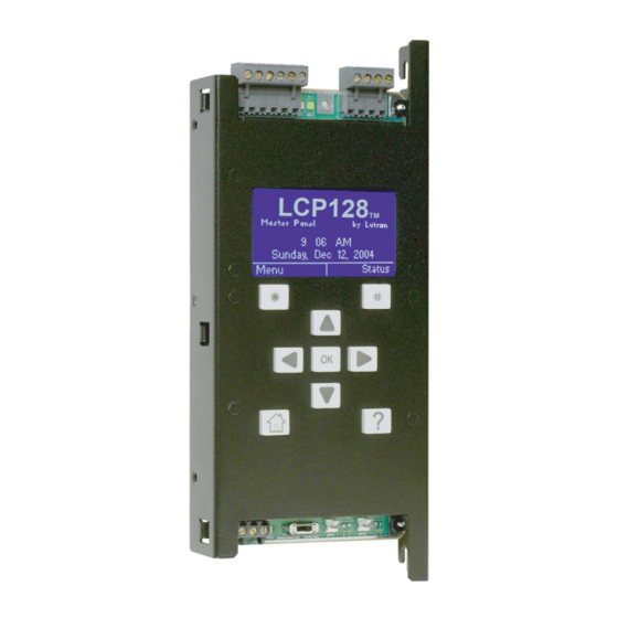 Lutron LCP128 LCP Guide D'installation