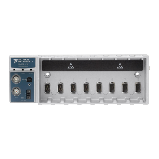 National Instruments CompactDAQ Guide De Montage
