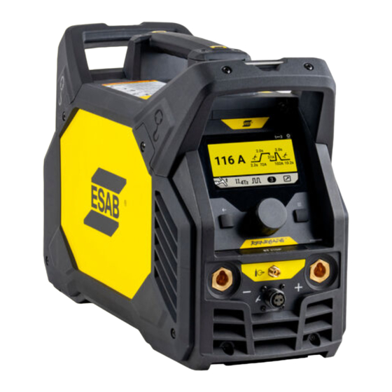 ESAB Renegade ET 210iP Advanced Manuels