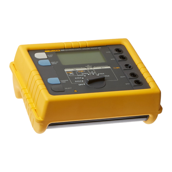 Fluke 1625 Manuels