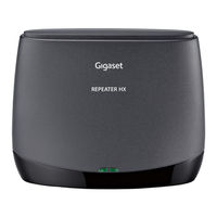 Gigaset Repeater HX Mode D'emploi