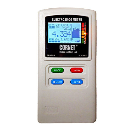 CORNET ED88T-Plus Guide D'utilisation
