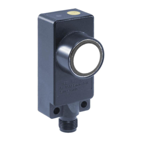 Baumer UNDK 30I6104/S14 Mode D'emploi