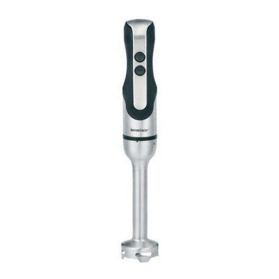 SilverCrest SSME 600 A1 Mode D'emploi