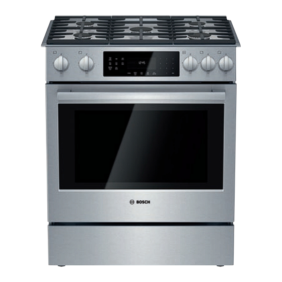 Bosch 800 Série Manuel D'utilisation