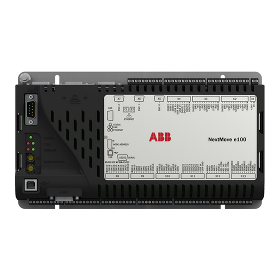 ABB NextMove e100 Guide D'installation Rapide