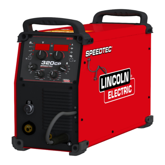 Lincoln Electric SPEEDTEC 320CP Manuel D'utilisation