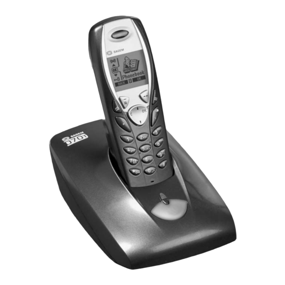Sagem D70T Guide D'utilisation
