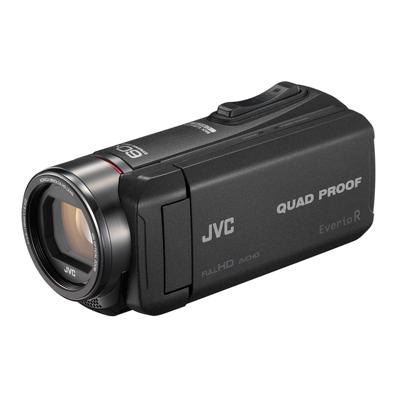 JVC Everio R GZ-R445BE Guide De L'utilisateur