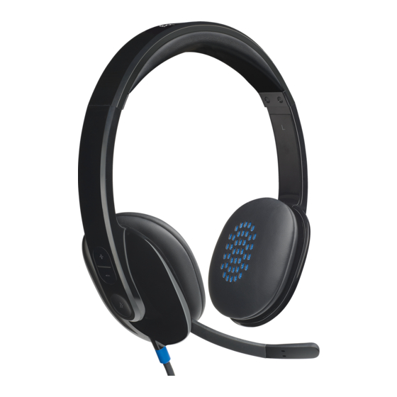 Logitech H540 Guide D'installation Rapide