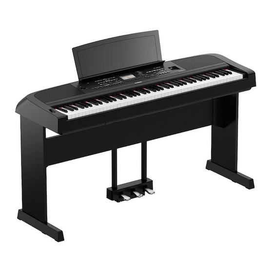 Yamaha L-300 Manuel D'assemblage