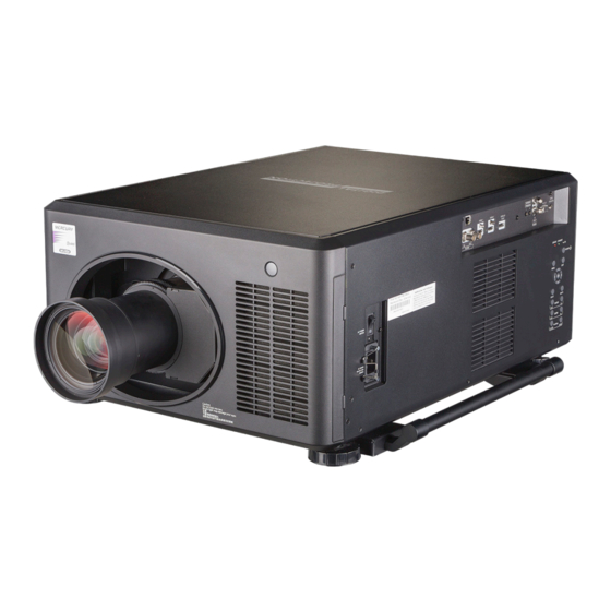 Digital Projection Mercury Quad Série Guide D'installation Et De Fonctionnement