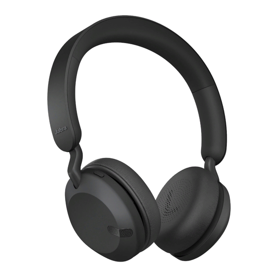 Jabra Elite 45h Manuel D'utilisation