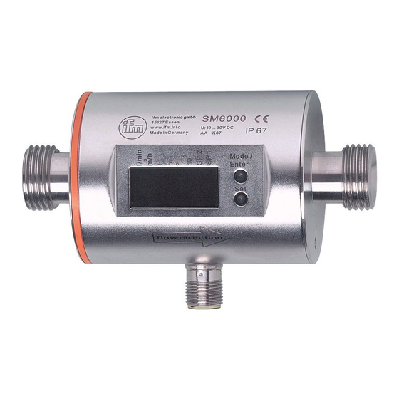IFM Electronic Efector 300 SM6004 Notice D'utilisation