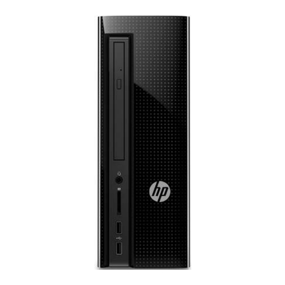 HP 260-A116NF Manuel De L'utilisateur