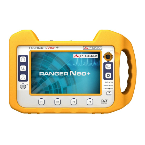 Promax RANGER Neo + Guide De Référence Rapide