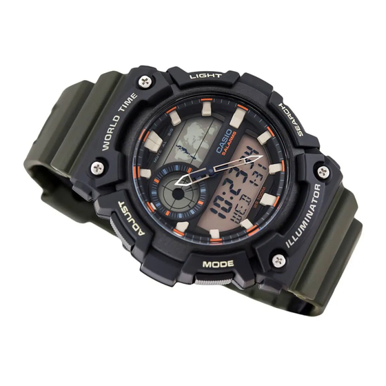 Casio 5472 Guide D'utilisation
