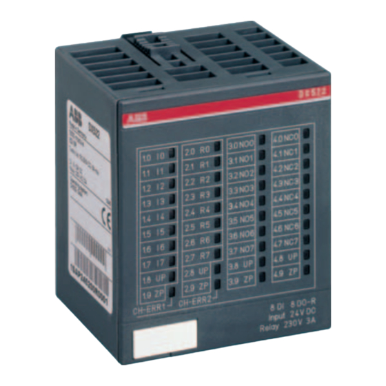 ABB DX522 Notice De Montage