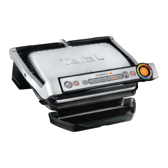 TEFAL Optigrill+ Mode D'emploi