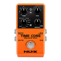 Nux TIME CORE DELUXE MKII Mode D'emploi