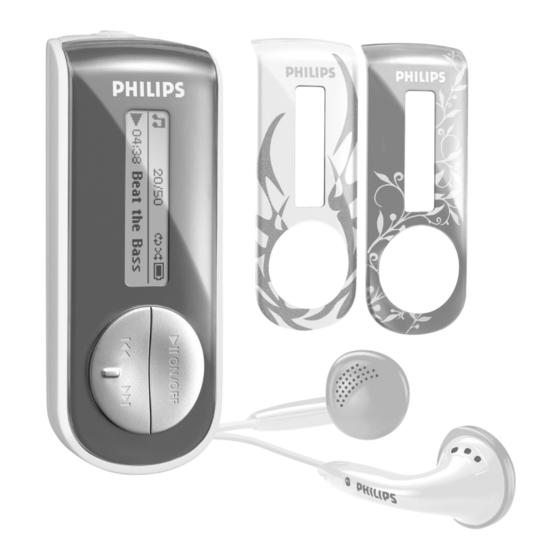 Philips SA4126 Mode D'emploi